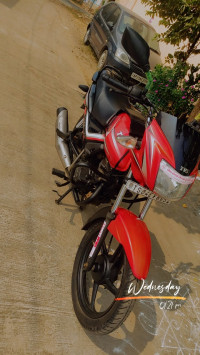 Red & Black TVS Star City Plus