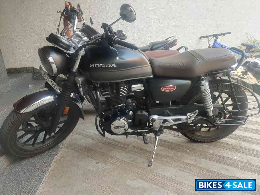 Mat Steel Black Grey Honda CB350 DLX Pro