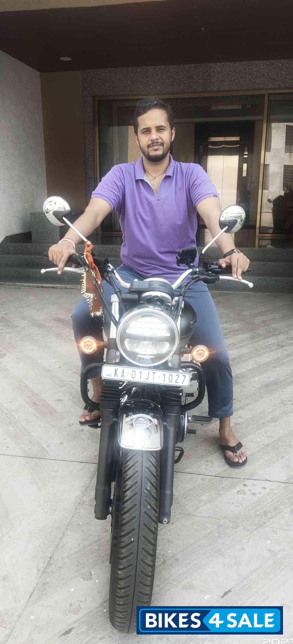 Mat Steel Black Grey Honda CB350 DLX Pro