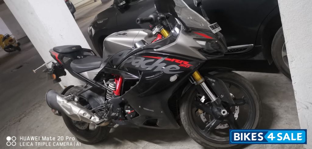 Black And T Grey TVS Apache RR 310