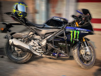 Black (monster Edition) Yamaha R15M Monster Energy MotoGP Edition