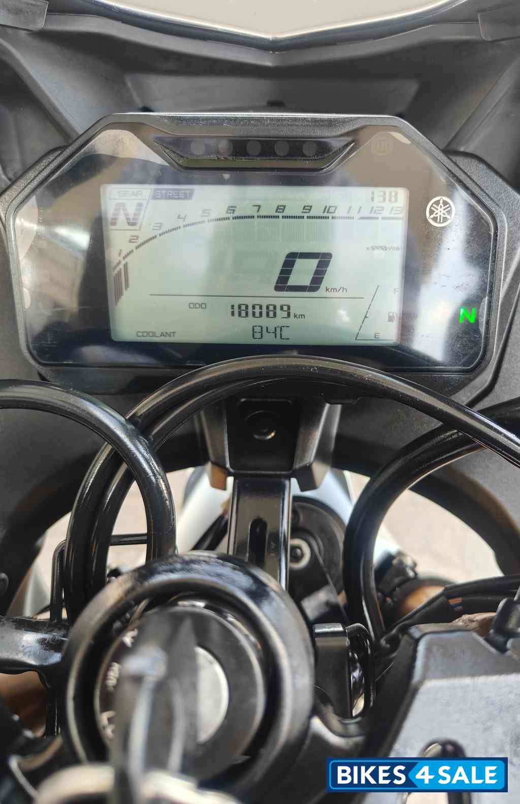 Silver With Blue Yamaha R15M