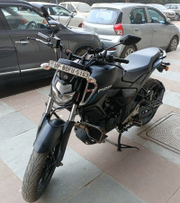 Matt Black Yamaha FZ-S FI V3 BS6