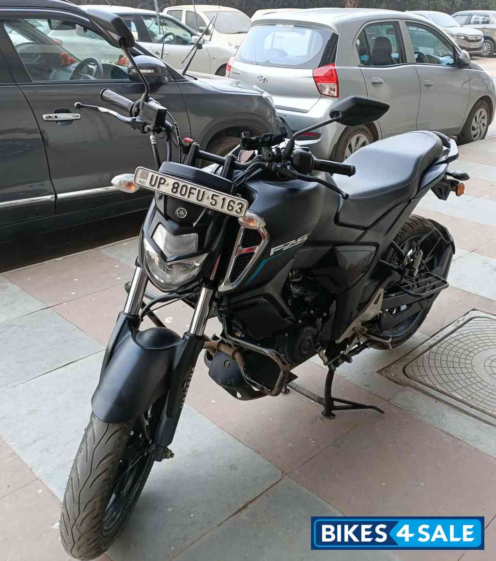 Matt Black Yamaha FZ-S FI V3 BS6