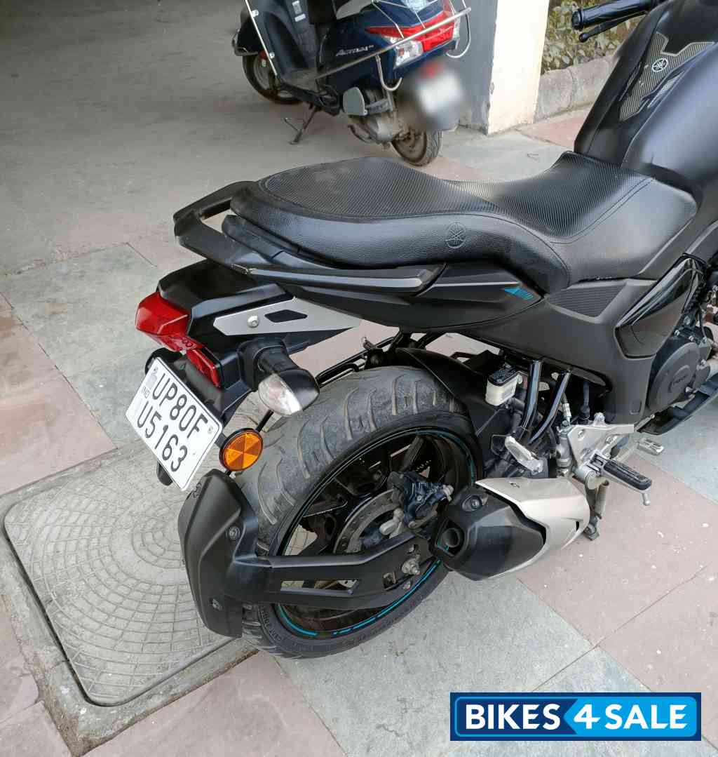 Matt Black Yamaha FZ-S FI V3 BS6