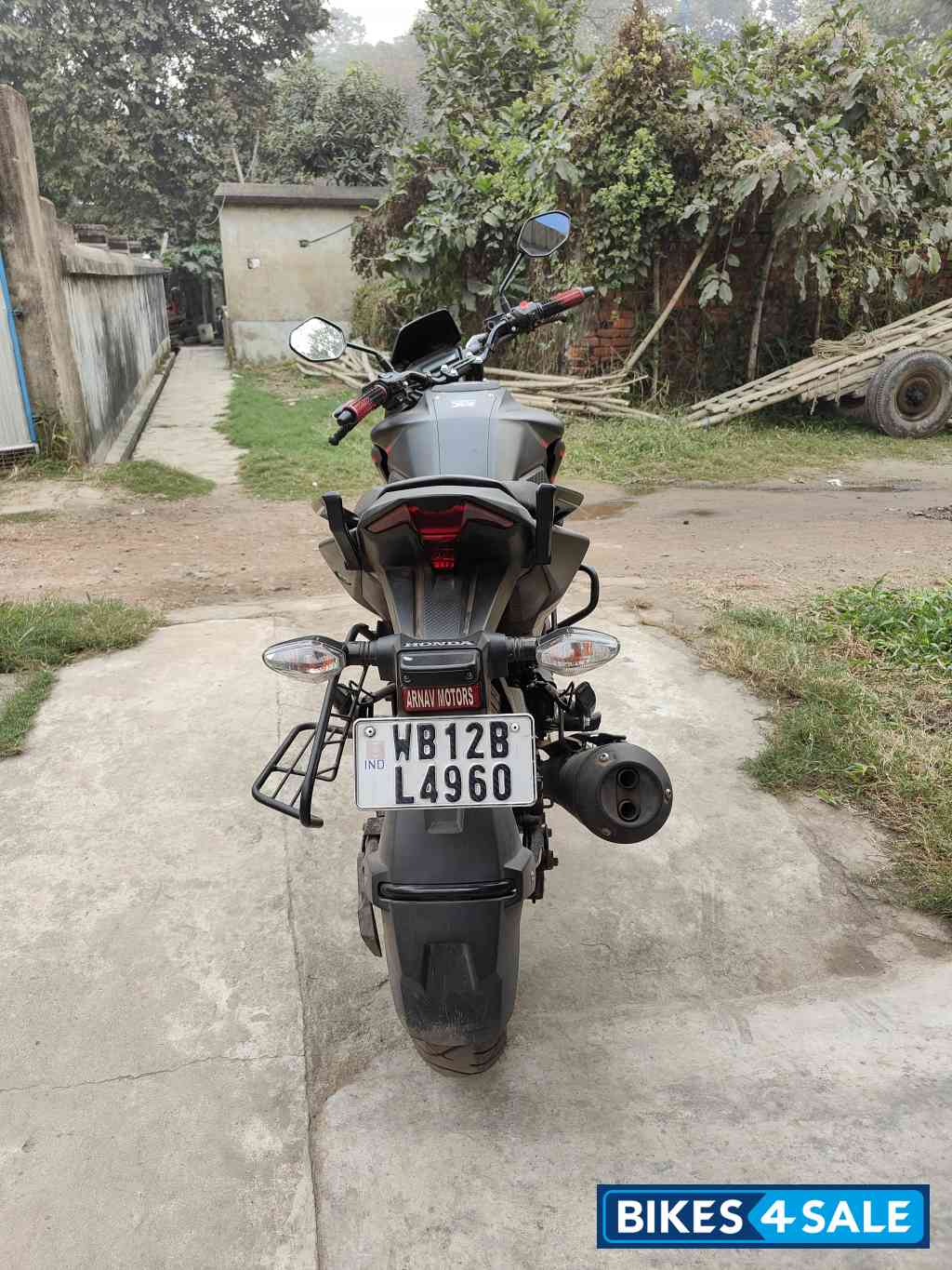 Black Honda XBlade BS6