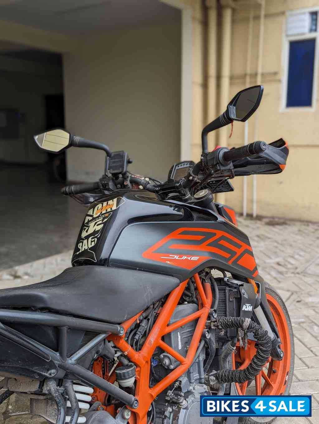 Orange Black KTM Duke 250 2020