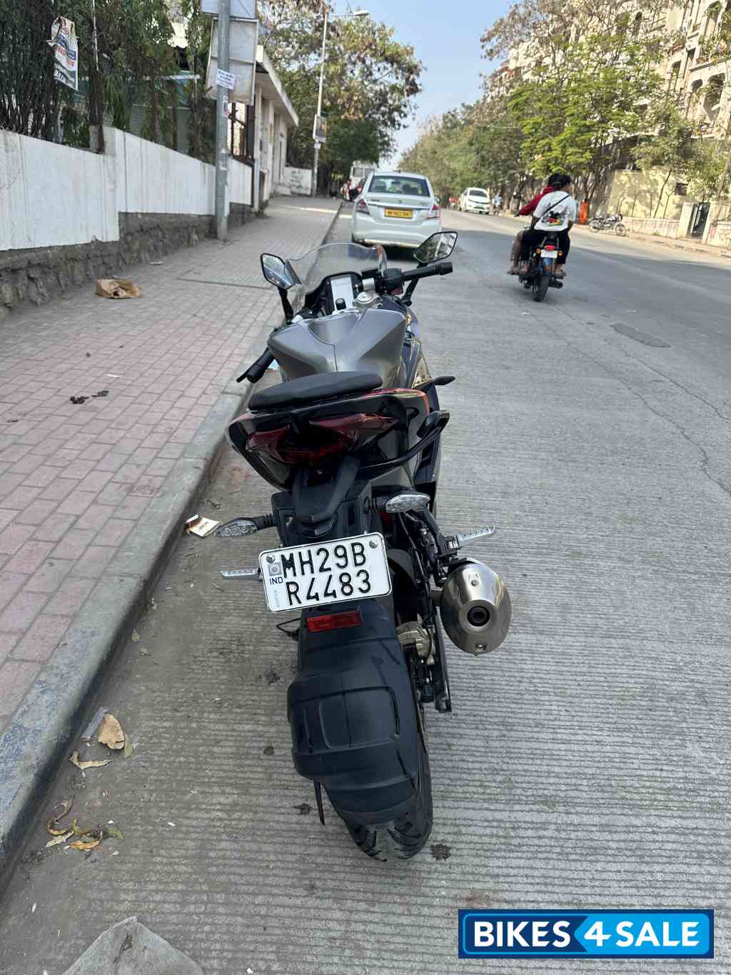Black TVS Apache RR 310