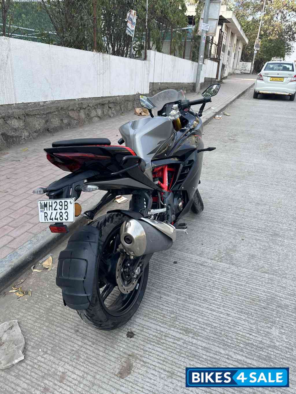 Black TVS Apache RR 310