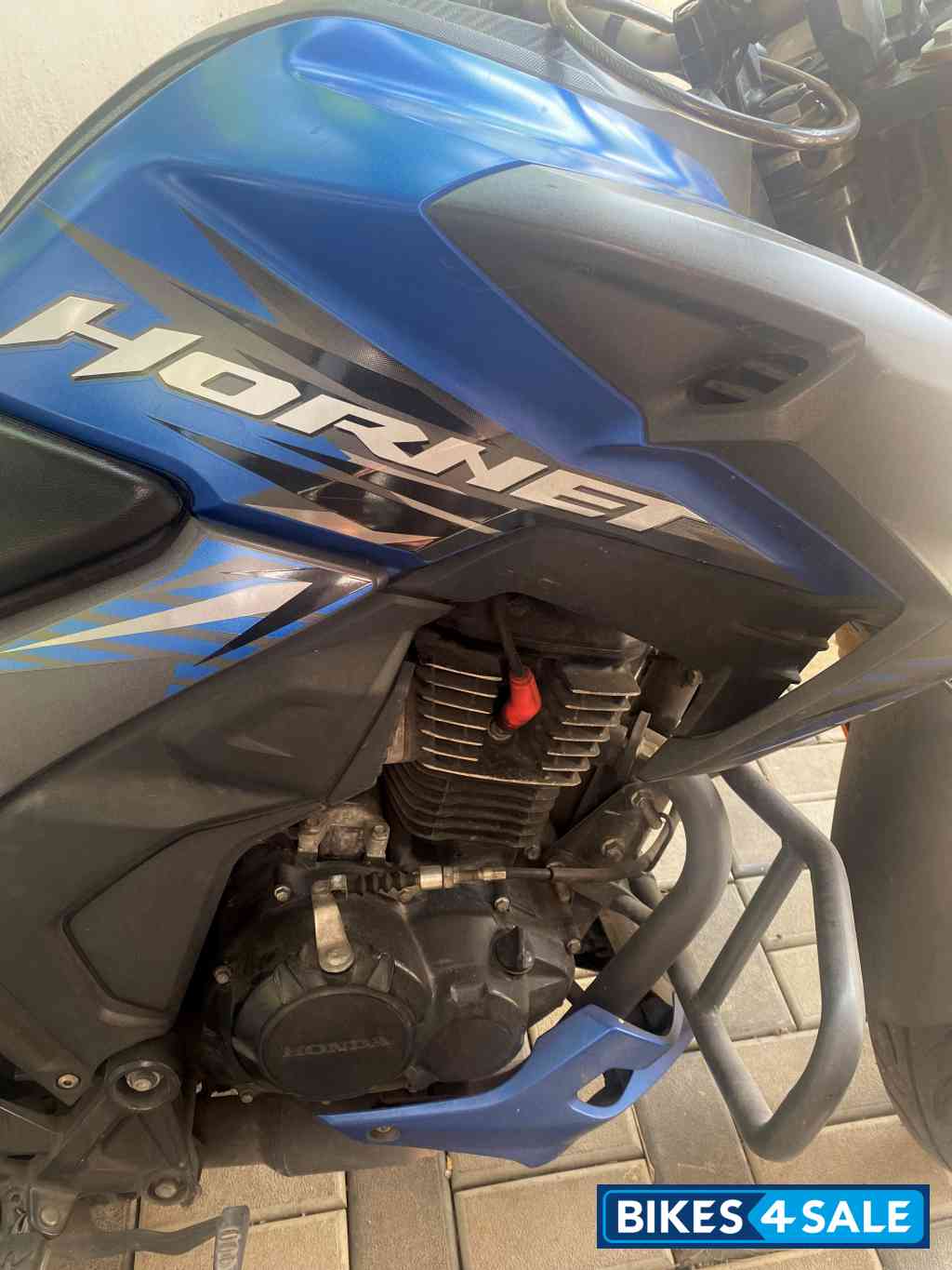 Matte Blue Honda Hornet 2.0