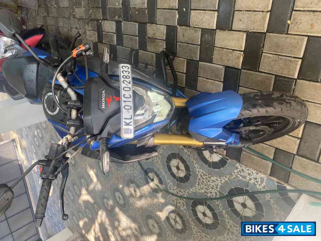 Matte Blue Honda Hornet 2.0