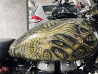 Gold Black Royal Enfield Classic 500