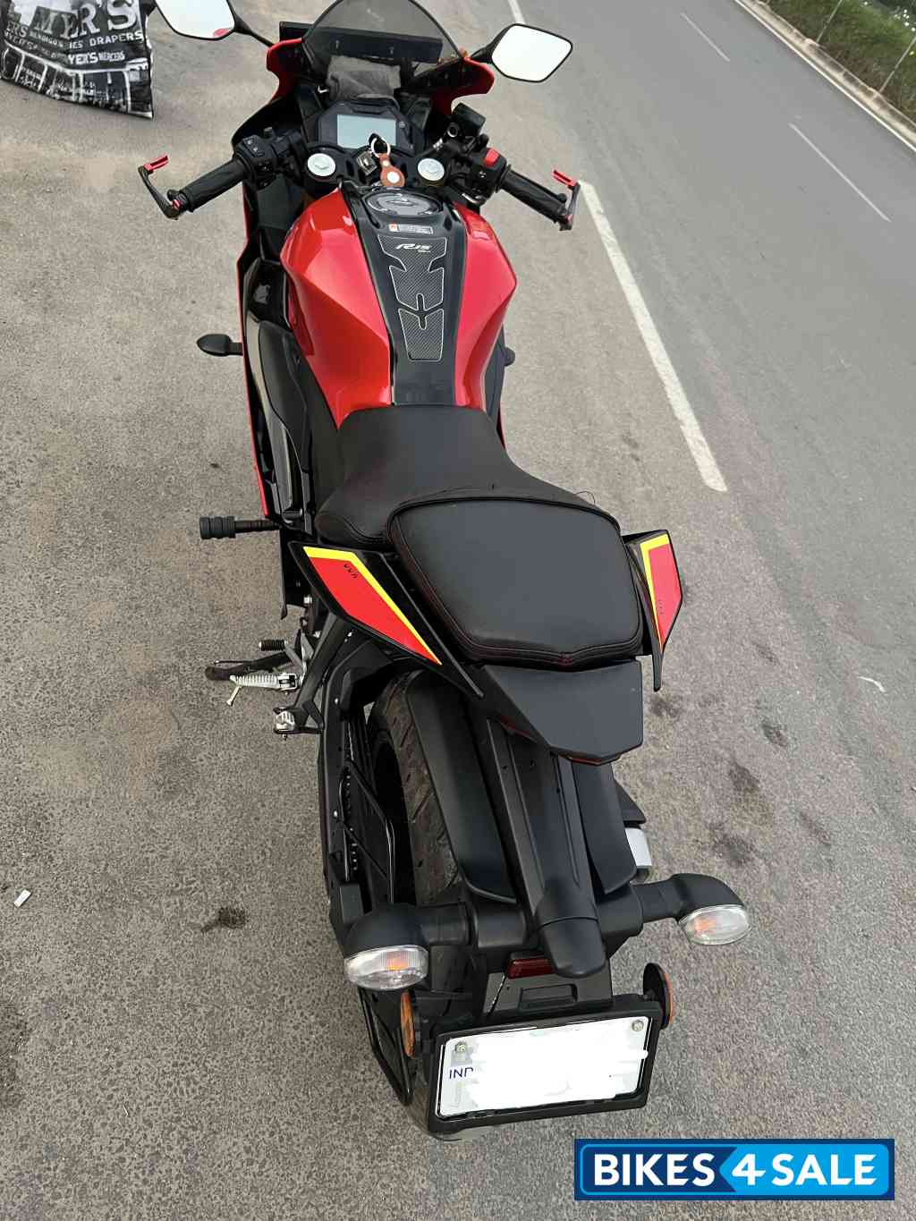 Metallic Red Yamaha R15 V4 Metallic Red Yamaha R15 V4