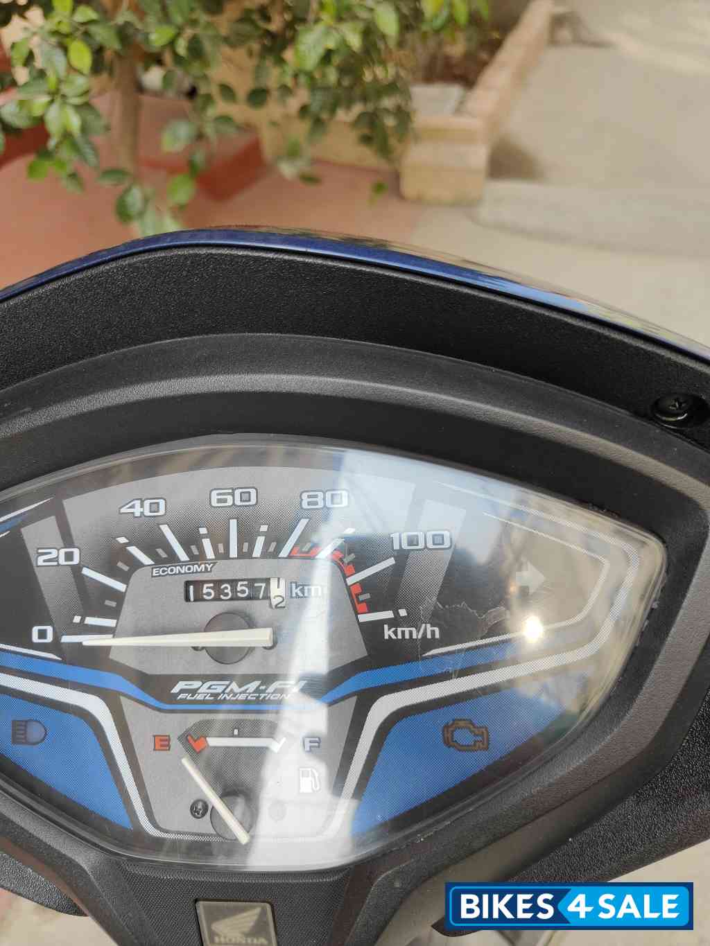 Blue Honda Activa 6G Dlx