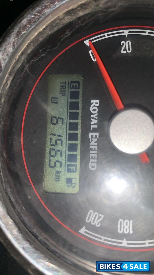 White & Red Royal Enfield Interceptor 650 Twin