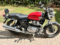 Ravishning Red Royal Enfield Interceptor 650 Twin
