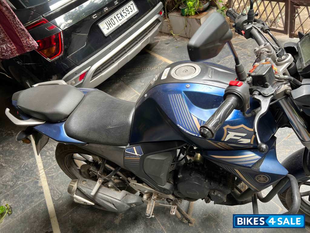 Mat Dark Purplish Bl Yamaha FZ-S FI V2