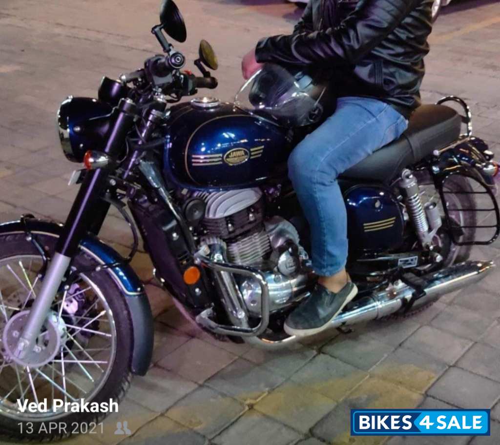 Jawa forty two 42 dual channel Nebula blue