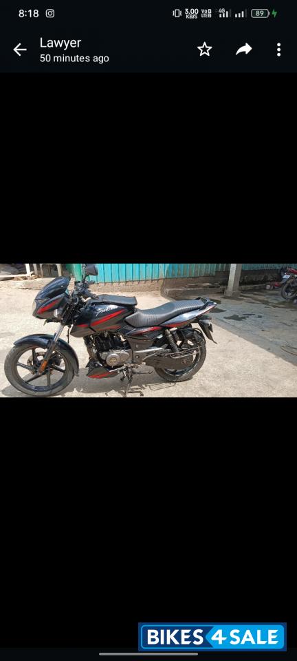 Red Bajaj Pulsar 150