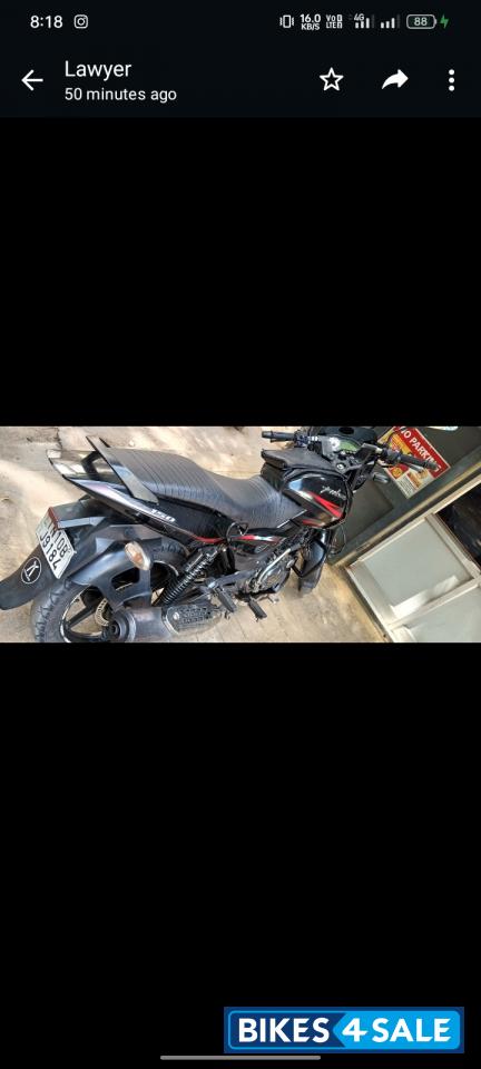 Red Bajaj Pulsar 150