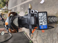 Black And Orange Suzuki Gixxer ABS