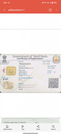 White KTM Duke 125 2020