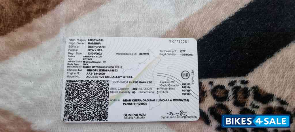 Suzuki Access 125 Special Edition BS6