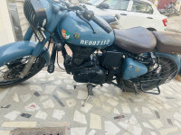 Blue Royal Enfield Classic Signals Airborne Blue