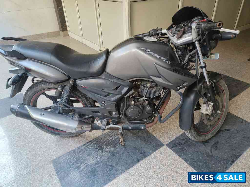 Grey TVS Apache RTR 160
