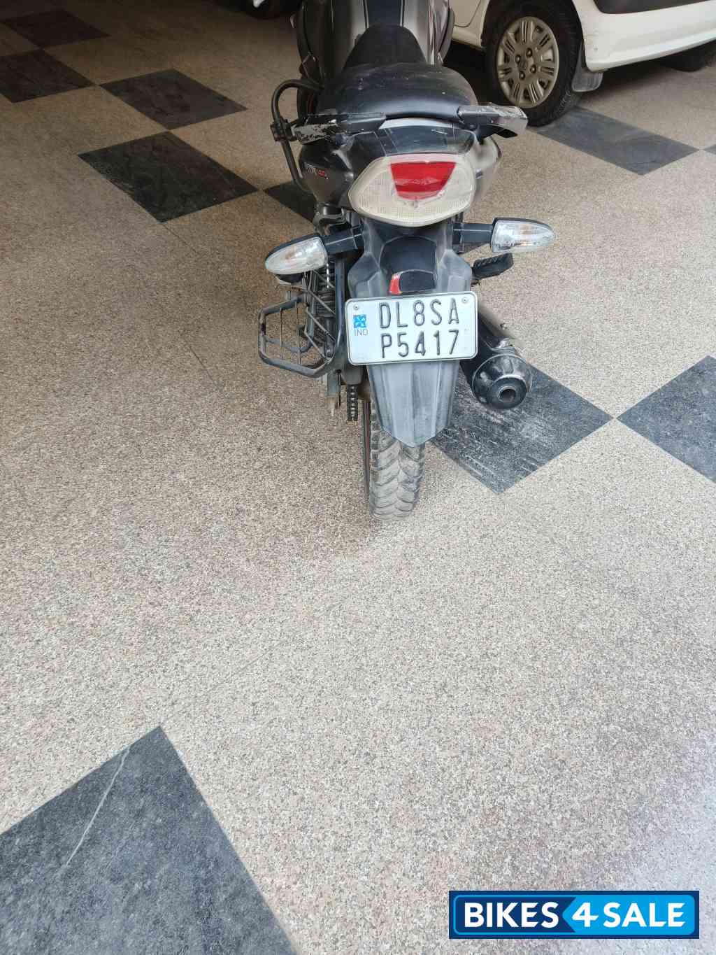 Grey TVS Apache RTR 160