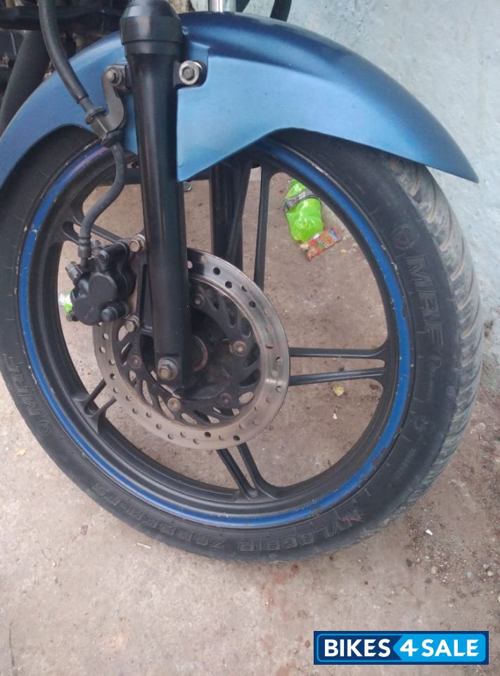 Blue Honda CB Shine SP