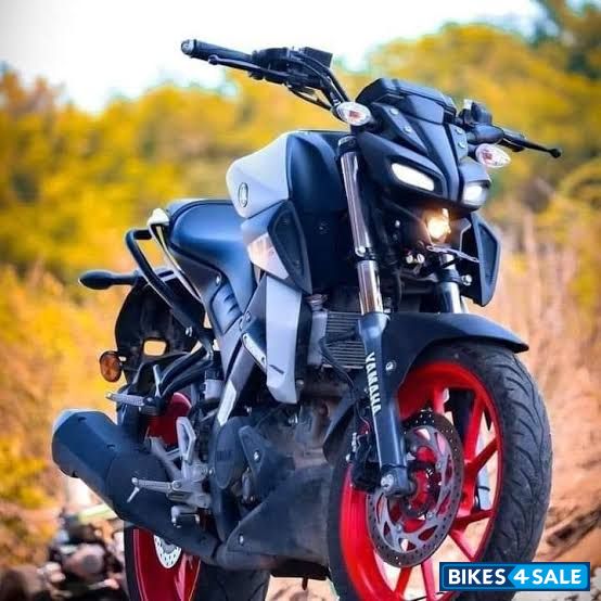 Metallic White Yamaha MT-15 BS6