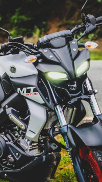 Metallic White Yamaha MT-15 BS6