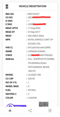 Lagoon Royal Enfield Classic 350