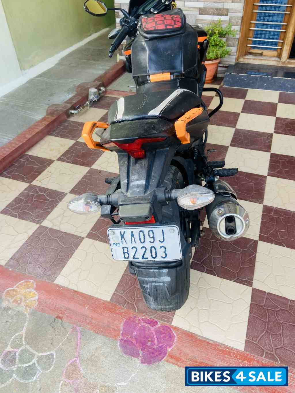 Orange Honda XBlade BS6