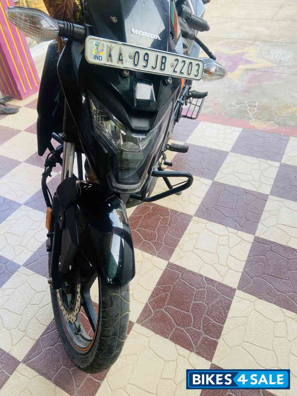 Orange Honda XBlade BS6