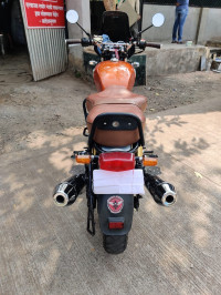 Orange Royal Enfield Interceptor 650 Twin