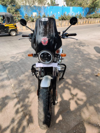 Orange Royal Enfield Interceptor 650 Twin