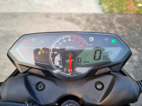 Black Bajaj Pulsar N250 Dual Channel ABS