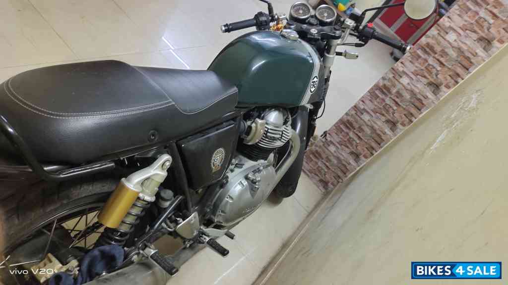 British Green Royal Enfield Continental GT 650