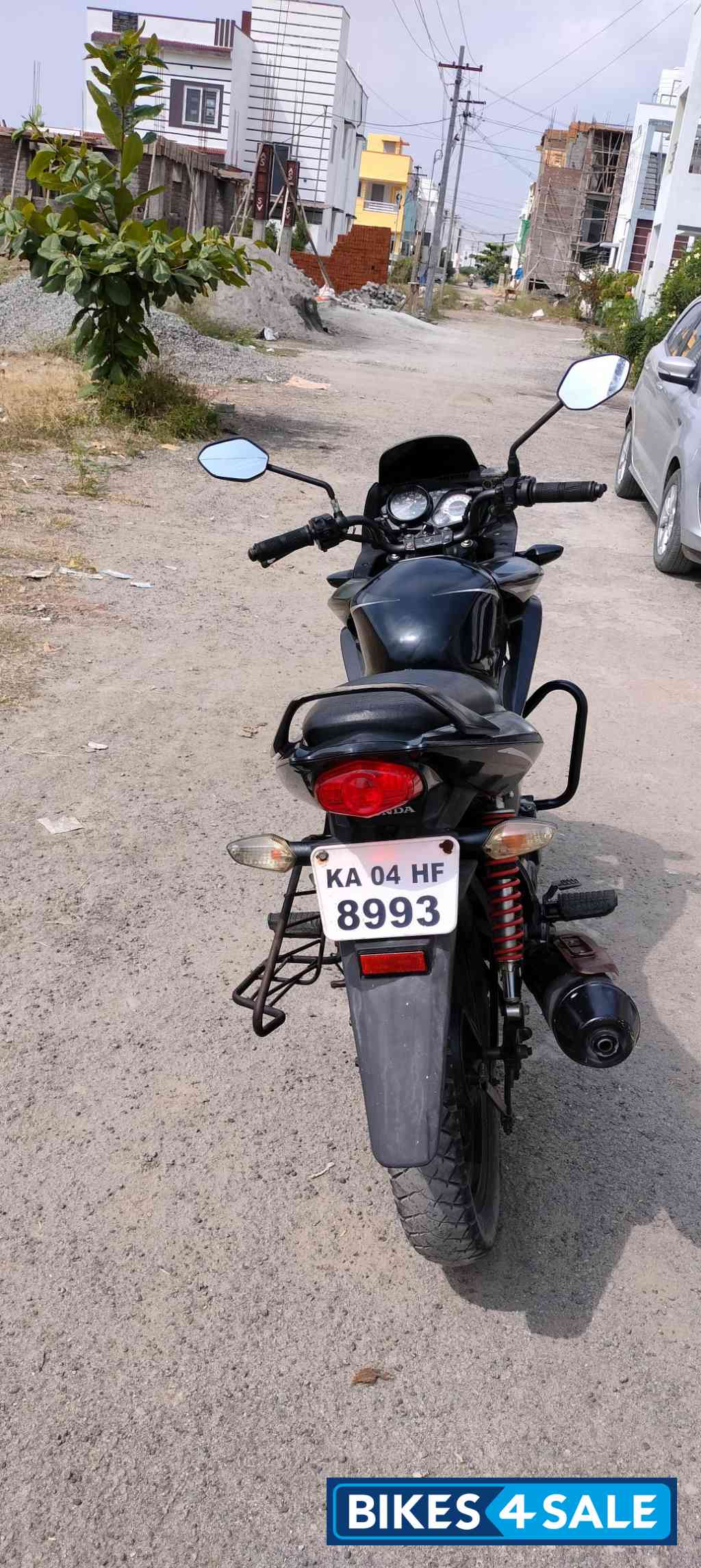 Black & Heavy Grey Honda CBF Stunner