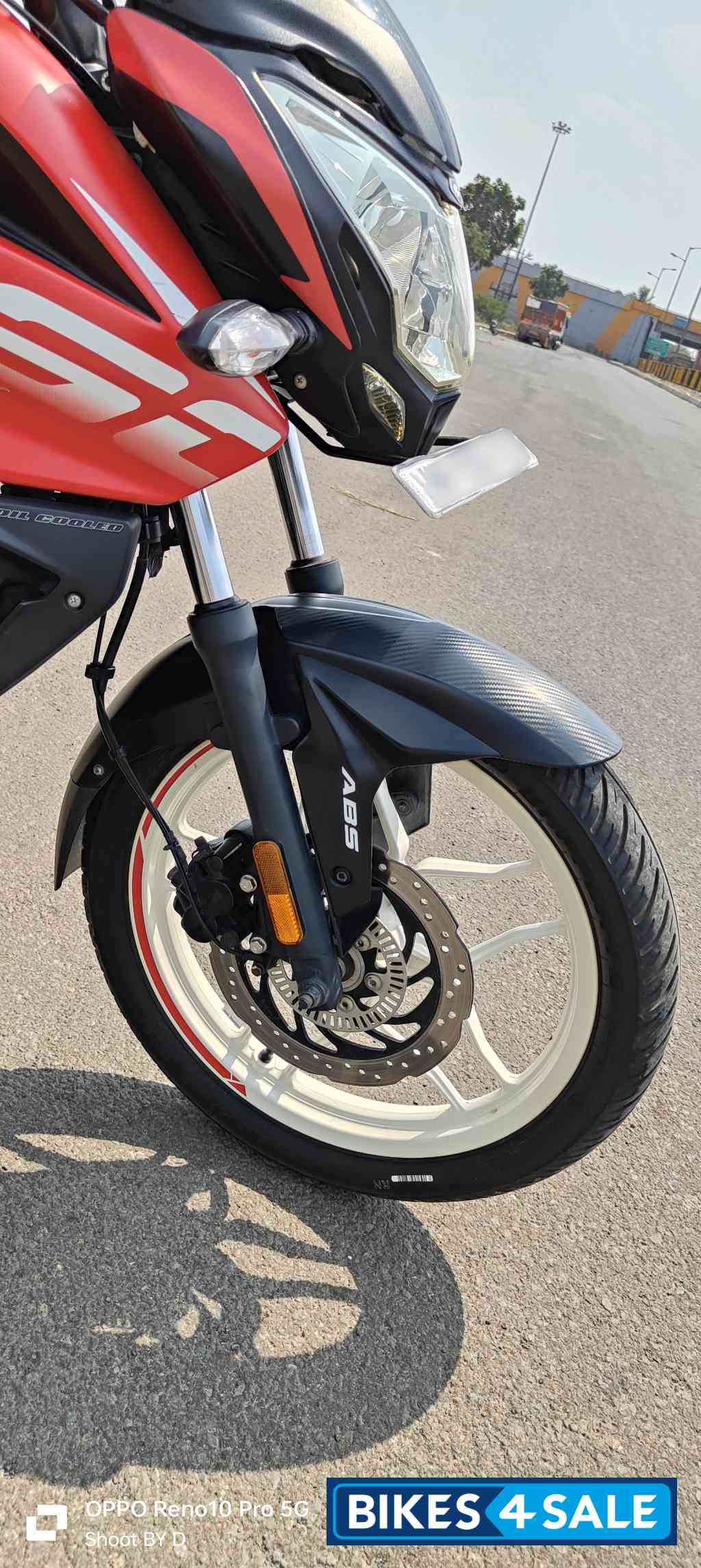 Burnt Red Satin Blac Bajaj Pulsar NS 160 BS6