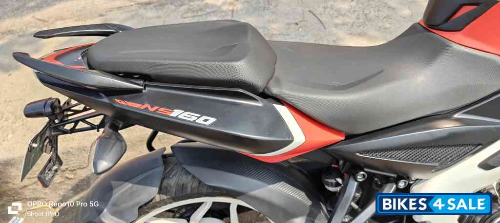 Burnt Red Satin Blac Bajaj Pulsar NS 160 BS6