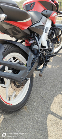 Burnt Red Satin Blac Bajaj Pulsar NS 160 BS6