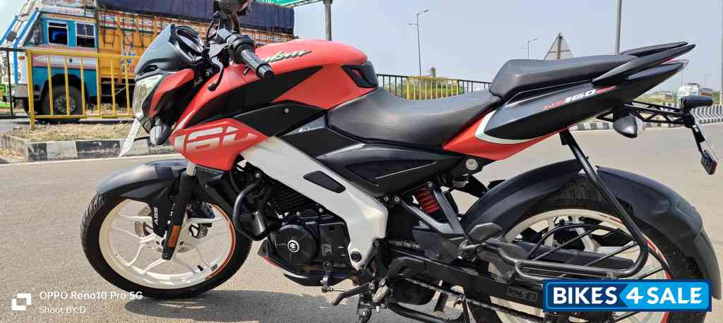 Burnt Red Satin Blac Bajaj Pulsar NS 160 BS6
