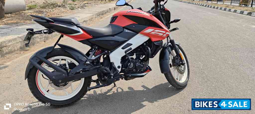 Burnt Red Satin Blac Bajaj Pulsar NS 160 BS6