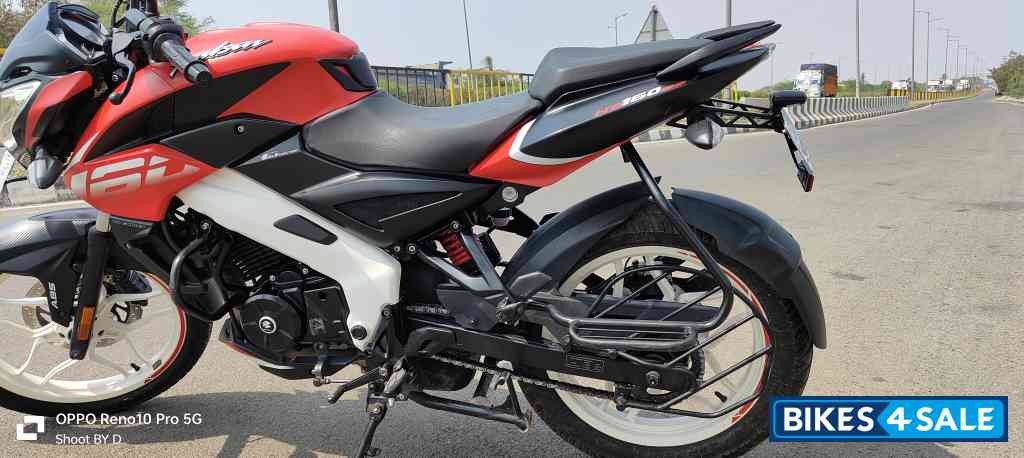 Burnt Red Satin Blac Bajaj Pulsar NS 160 BS6