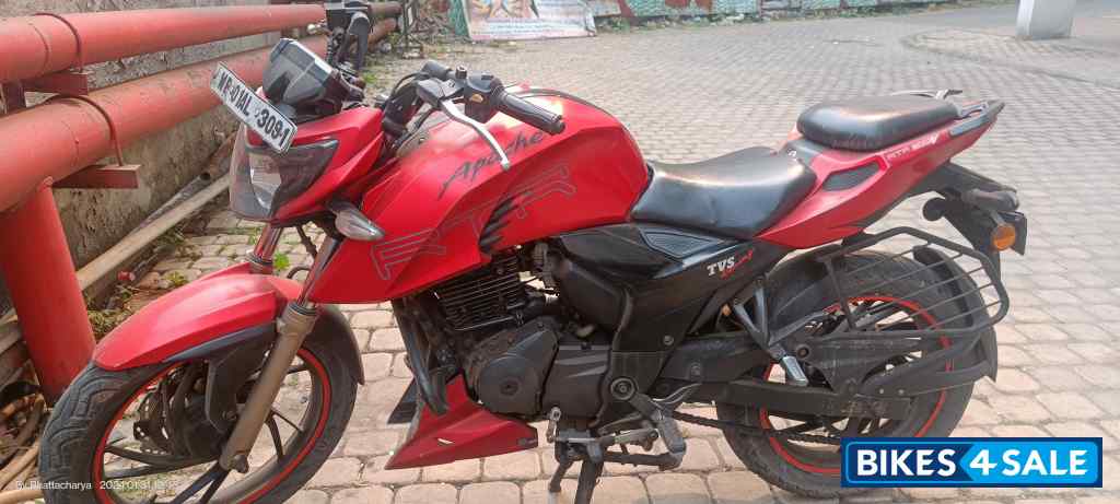 Red TVS Apache RTR 200 4V ABS