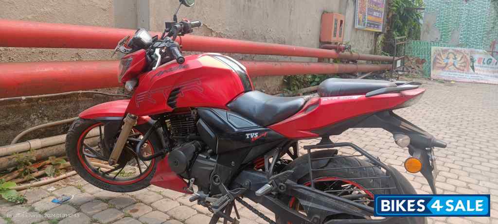 Red TVS Apache RTR 200 4V ABS