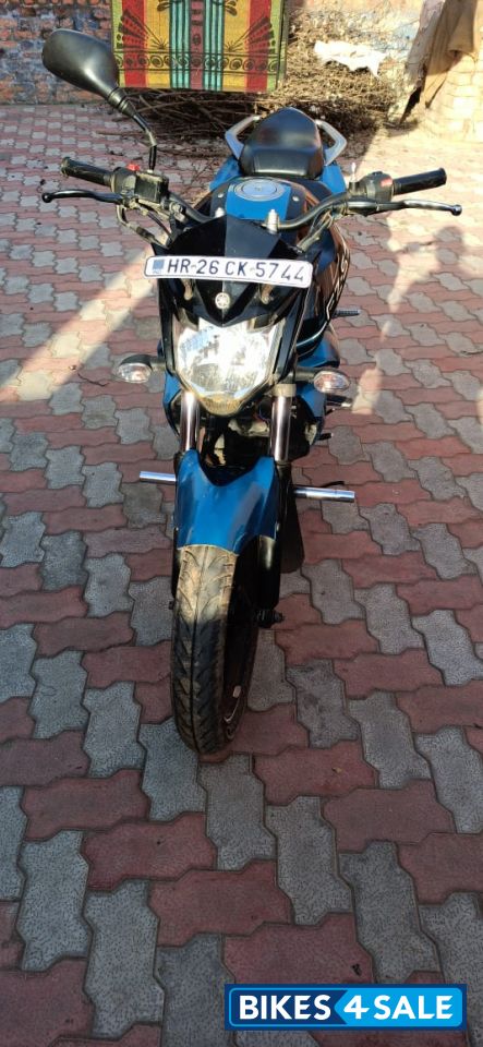 Blue Yamaha FZ-S